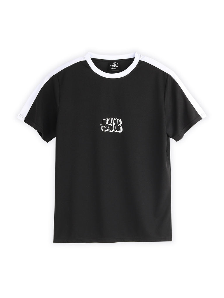 【SORANO】SORANO Single Logo Ringer T-Shirt Sophie Ringer Tee - Blue | Hang Ten