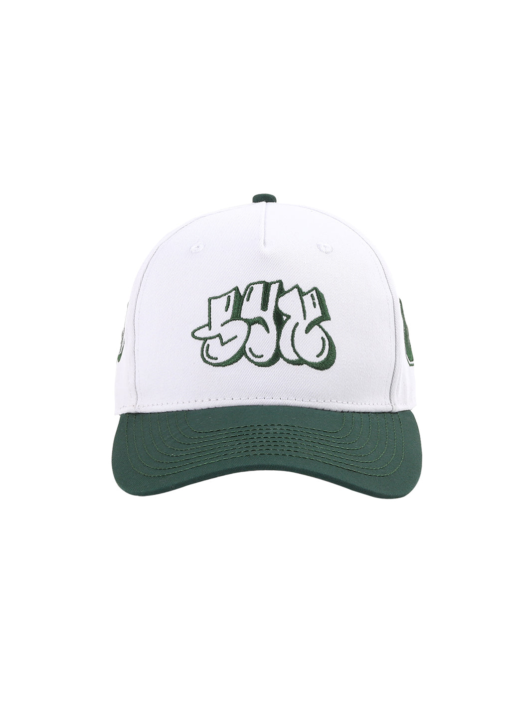 SYX Green/White 5 Panel Adjustable Hat